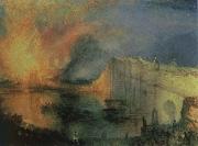 J.M.W. Turner the burning of the houses of lords and commons,october 16,1834 USA oil painting artist